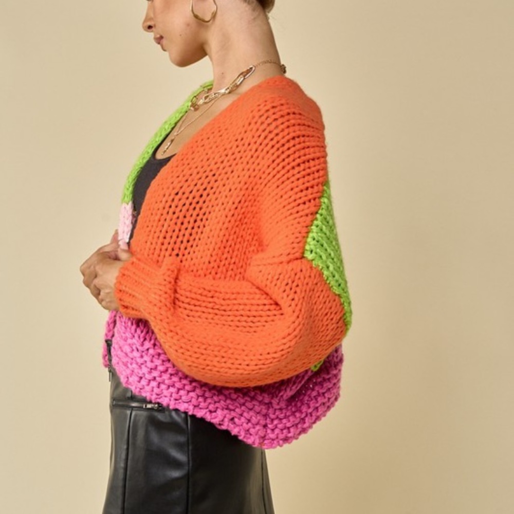 Blue blush cardigan - Picture 3 of 8